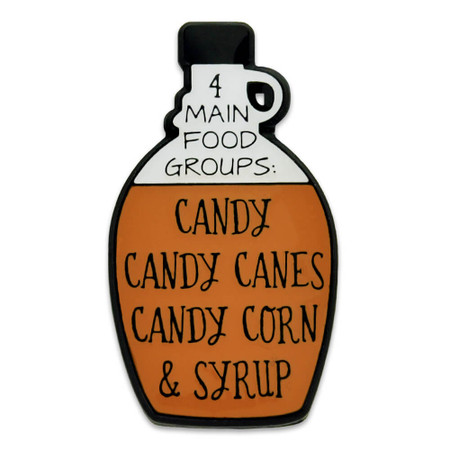 Candy and Syrup Pin Front