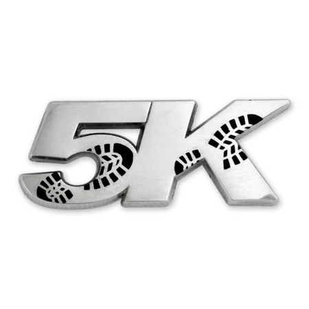 5K Run Pin Front