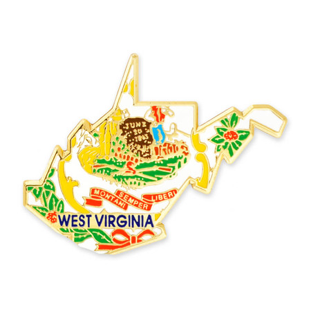 West Virginia Pin Front