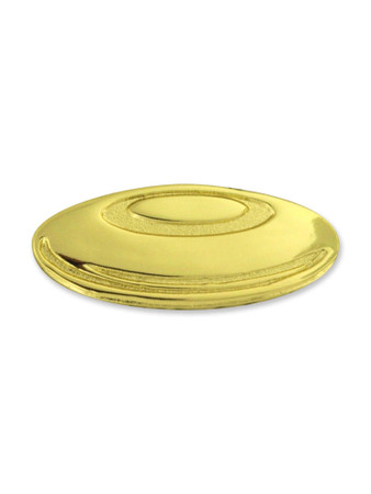 Gold Frisbee Chenille Pin | PinMart