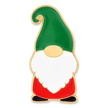 Christmas Gnome Pin Front