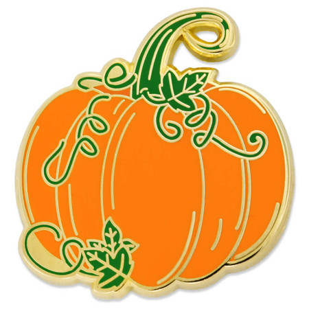 Pumpkin Vine Pin Front