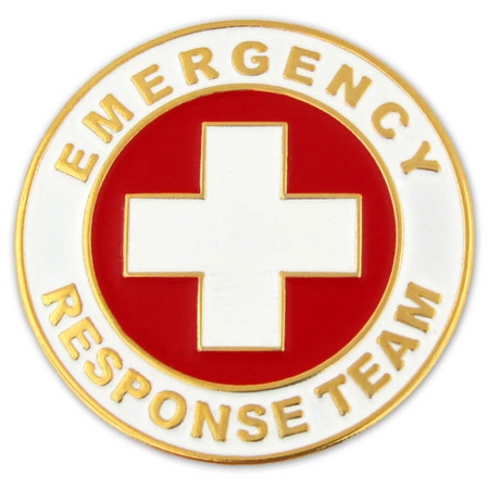 Emergency Response Team Pin Front