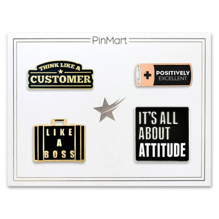 Customer Service 4-Pin Set on Card
