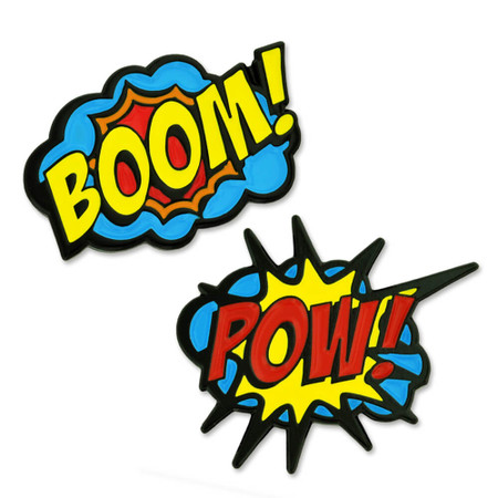 BOOM! POW! 2-Pin Set Main