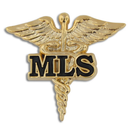 MLS Caduceus Lapel Pin Front