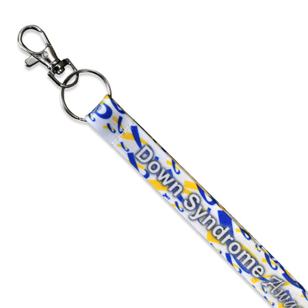 Down Syndrome Awareness Lanyard Front