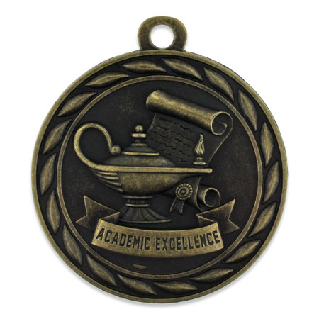 Academic Excellence Medal Front