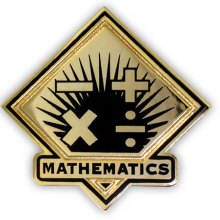 School Pin - Mathematics