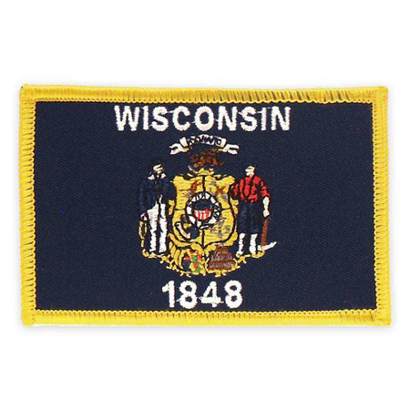 Patch - Wisconsin State Flag