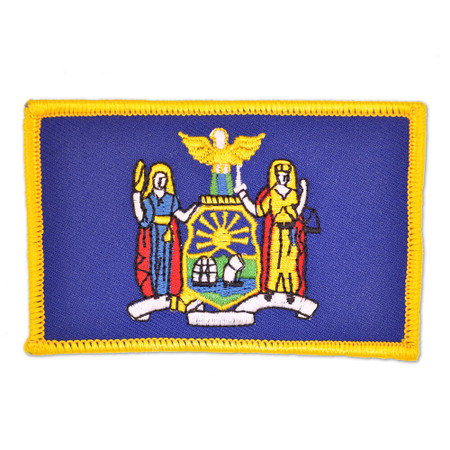 Patch - New York State Flag front view