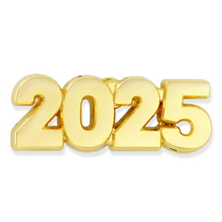 2025 Year Lapel Pin Front