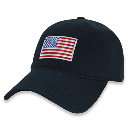 American Flag Hat Front View