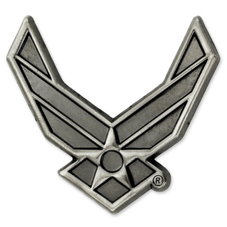 PinMart's Officially Licensed U.S. Air Force Emblem Pin Front