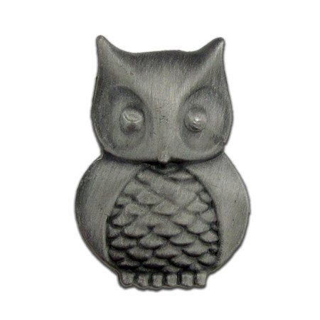 Owl Pin Front