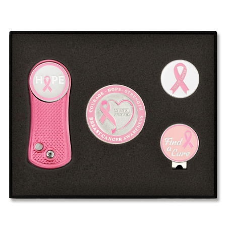 PinMart's Breast Cancer Awareness 6-piece Golf Gift Set