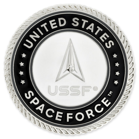 Licensed U.S. Space Force 3D Challenge Coin | PinMart