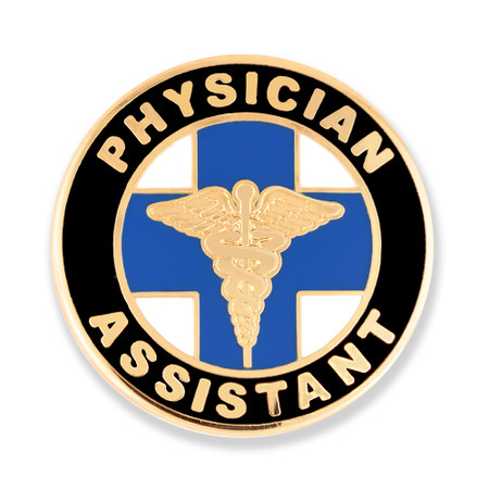 Physician Assistant Pin Front