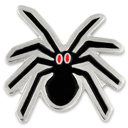 Halloween Spider Pin Front