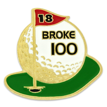 Golf - Broke 100 Pin Front