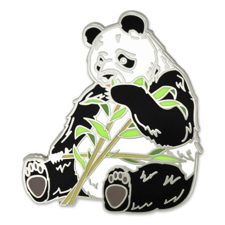 Panda Lapel Pin Front