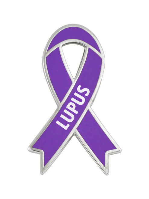 Awareness Ribbon Pin - Lupus