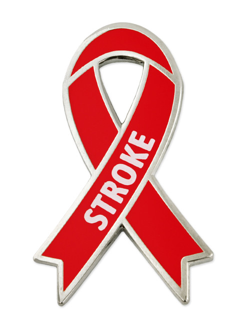 Awareness Ribbon Pin - Stroke