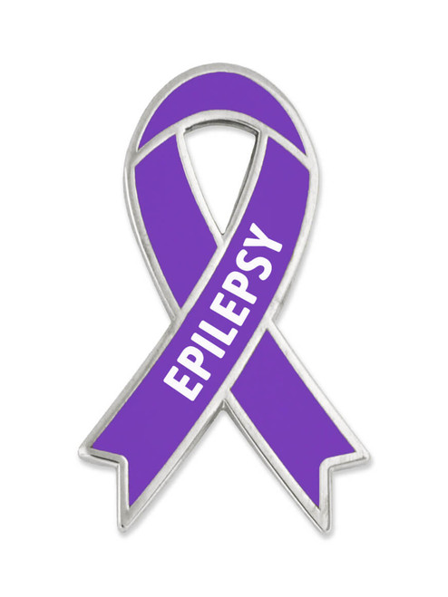 Awareness Ribbon Pin - Epilepsy