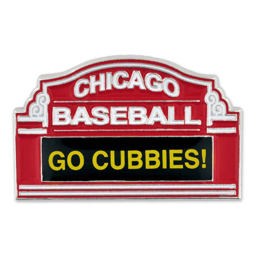 Chicago Baseball Marquee Pin