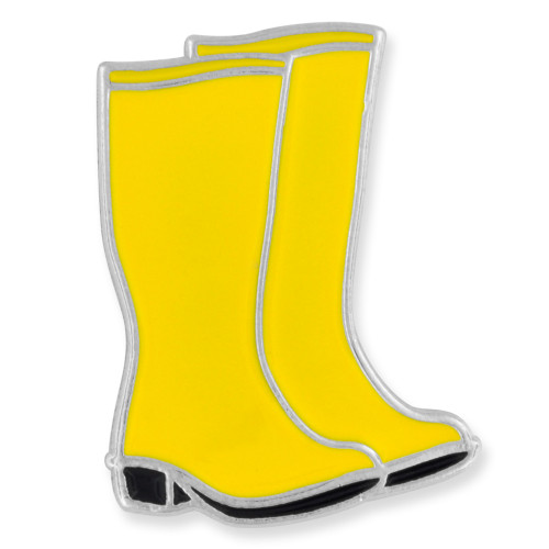 Rubber Boots Lapel Pin