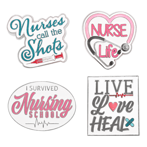 Nurse Life 4-Pin Set