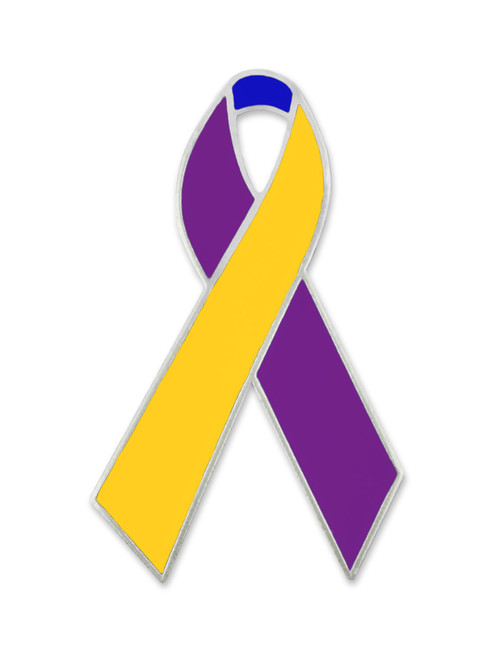 StockPins Yellow Ribbon Lapel Pin - Suicide Loss Ribbon Awareness Lapel  Pins, Bladder Cancer Awareness Pin, Support Our Troops Awareness Pin,  Yellow