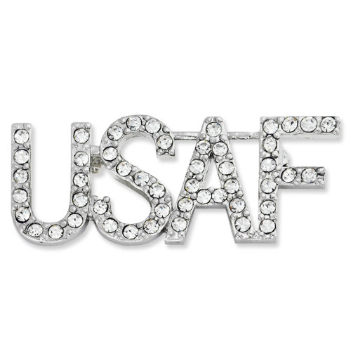 Officially Licensed U.S. Air Force Rhinestone Pin