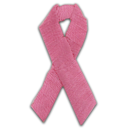 Applique - Pink Ribbon Single Applique - Pink Ribbon