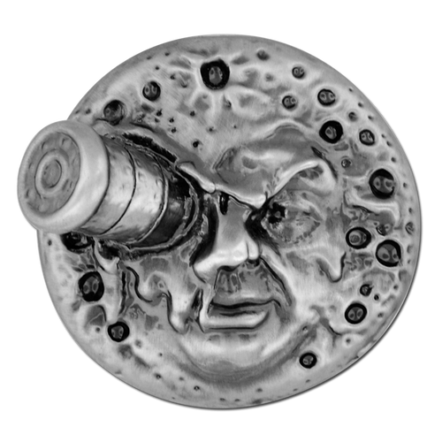 Custom 3D Cast Pins moon sample Custom 3D Cast Pins