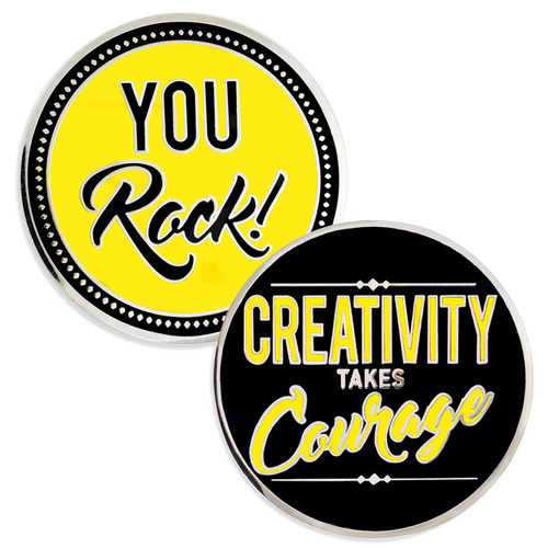 Creativity Takes Courage Coin