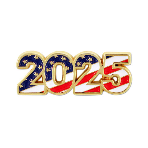 2025 Patriotic Year Pin