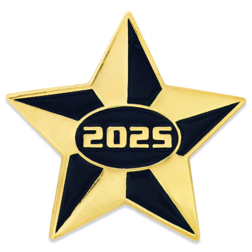 2025 Blue and Gold Star Pin