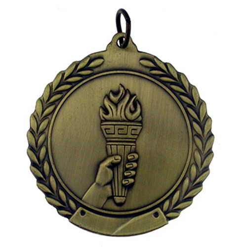 Olympic Torch Medal - Engravable