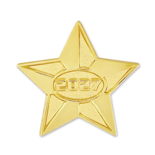 2027 Gold Star Pin