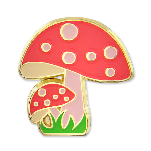 Double Mushroom Pin