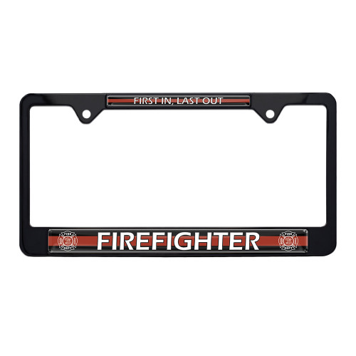 Thin Red Line Plate Frame