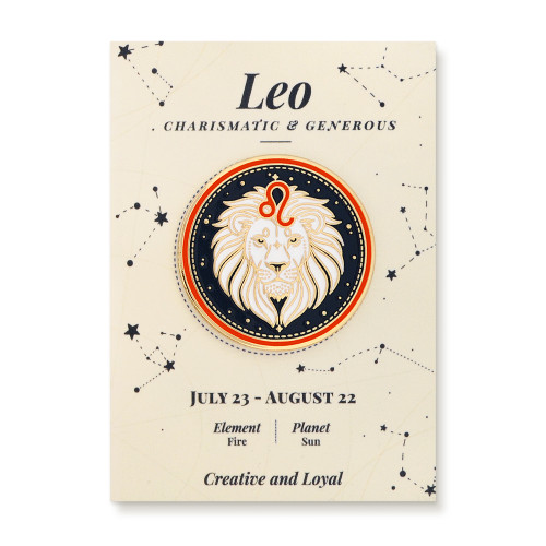 Zodiac Pins on Cards