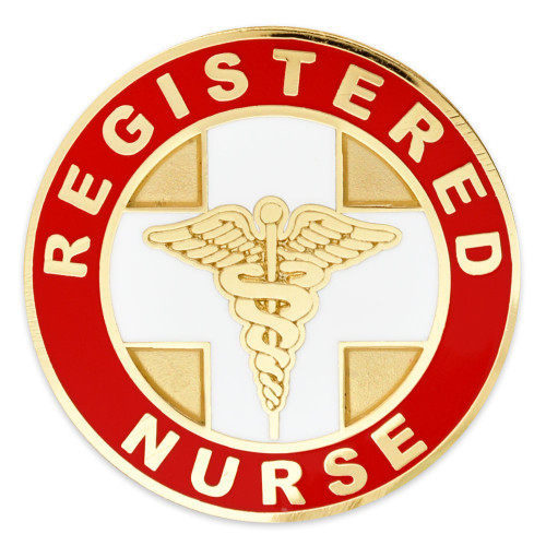 Registered Nurse Front Side Registered Nurse Pin