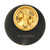 Antique Gold Aquarius Zodiac Pin Back