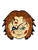 Possessed Doll Pin Front