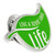 Toxic Free Life Pin Side