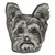 Yorkshire Terrier Dog Pin Front