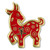 Chinese Zodiac Pin - Year of the Goat Front