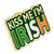 Kiss Me I'm Irish Pin Side